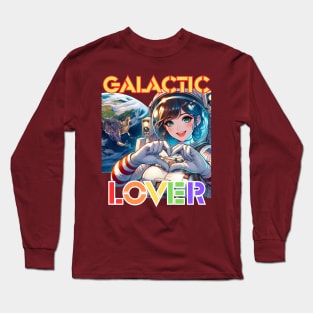 Kawaii, Anime Girl, Galactic Love  | Catsie Cat Long Sleeve T-Shirt